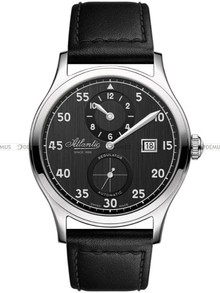 Atlantic Worldmaster Regulator 53781.41.63 Zegarek Męski Automatyczny - Dodatkowy pasek w zestawie