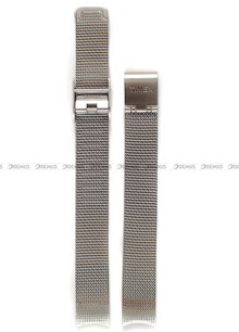 Siateczkowa (mesh) bransoleta do zegarka Timex P2P167, 12 mm, Srebrna