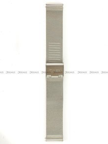 Siateczkowa (mesh) bransoleta do zegarka Timex PW2R26600, 18 mm, Srebrna