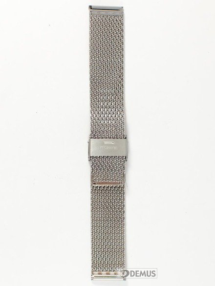 Metalowa bransoleta do zegarka Chermond BRS1-22, 22 mm, Srebrna