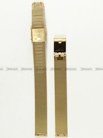 Pozłacana, siateczkowa (mesh) bransoleta do zegarka Obaku V146LGGMG, 10 mm, Złota